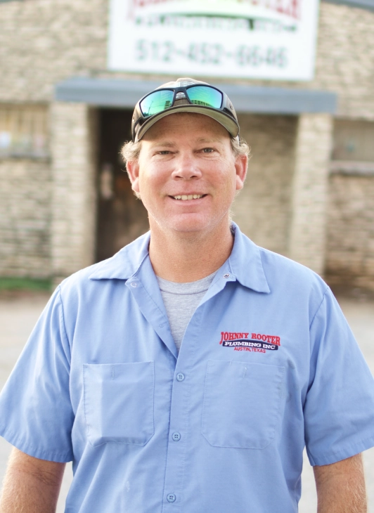 Headshot of Cody, Master Plumber and VP at Johnny Rooter Plumbing Inc.